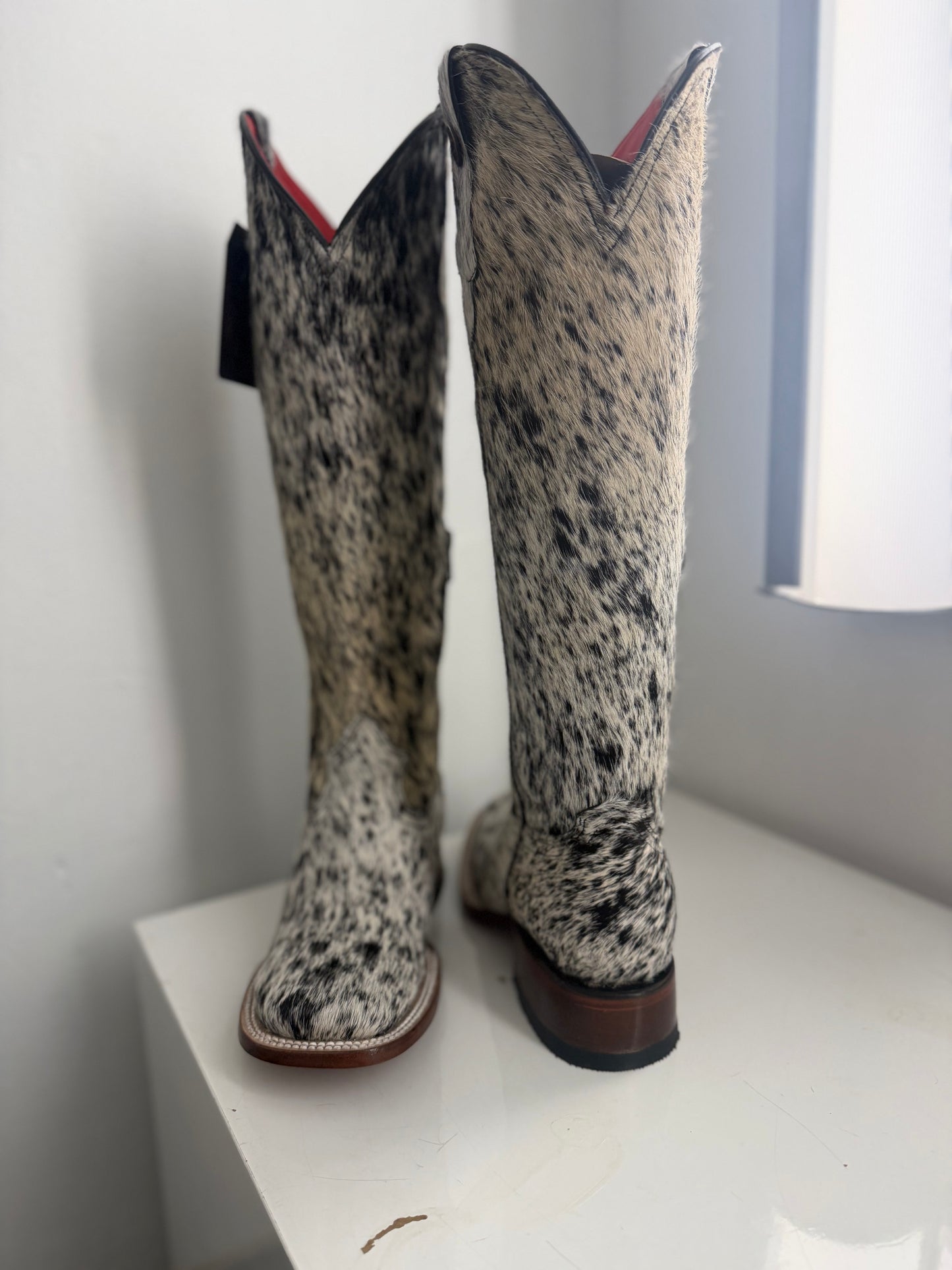 Tall Cowhide Boots 0017