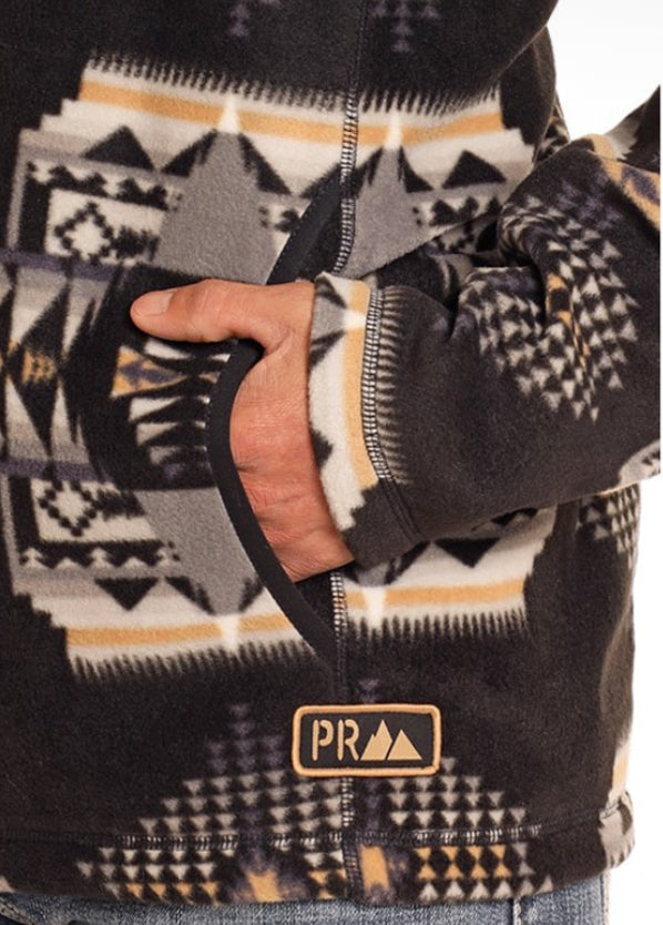 Rock and Roll Aztec Fleece Pullover