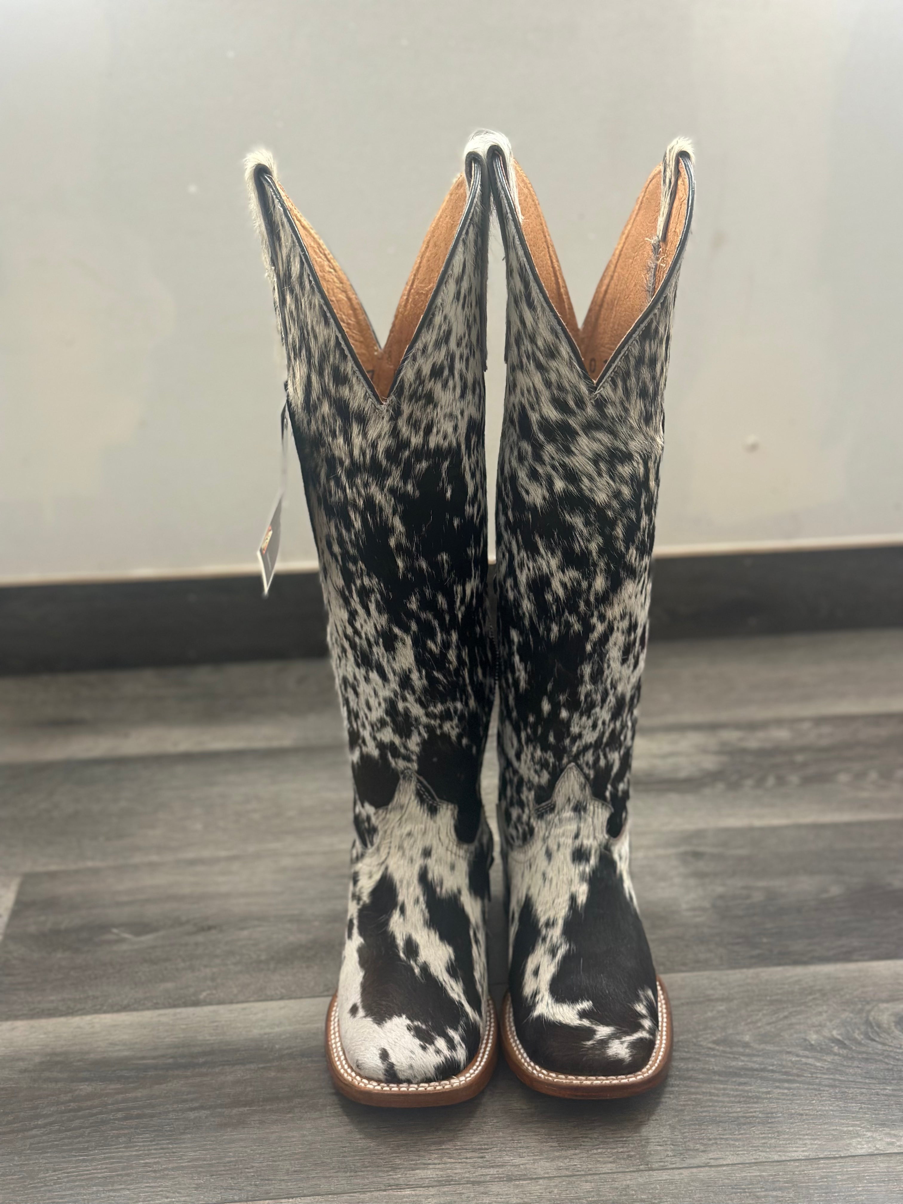 Cowhide boots hotsell