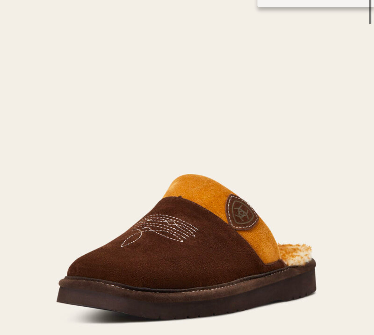 Men's Silversmith Square Toe Slipper (Chocolate)