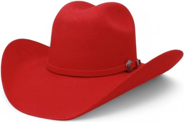 Tombstone 20x Red Felt Hat