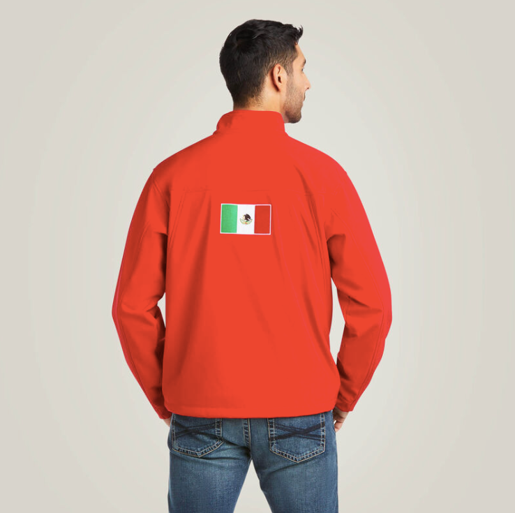 Ariat Mexico Logo Softshell (Red)