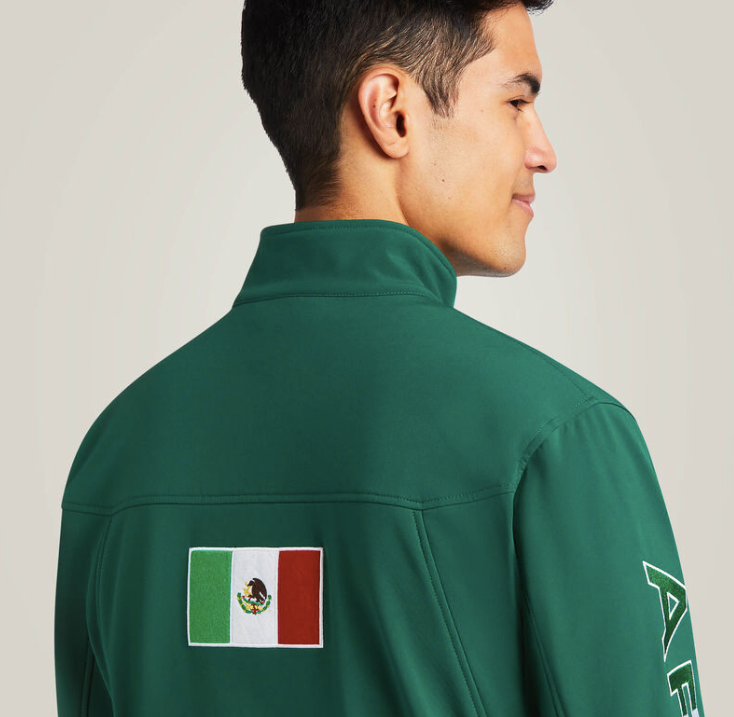 Ariat Mexico Logo Softshell (Green)