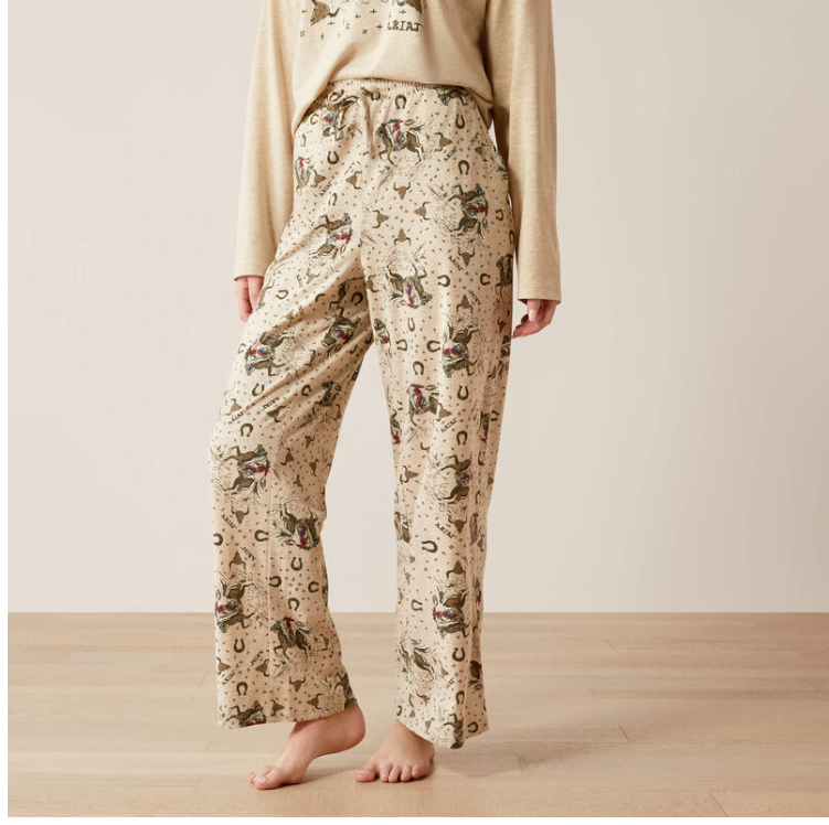 Ariat Cowgirl Print Pijama Set