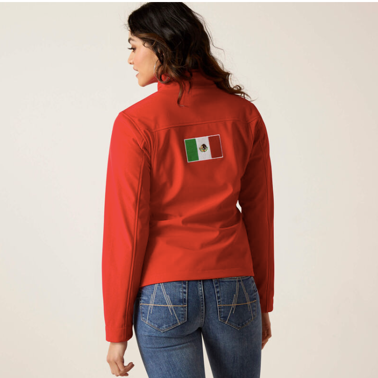 Ariat Mexico Logo Softshell (Red)