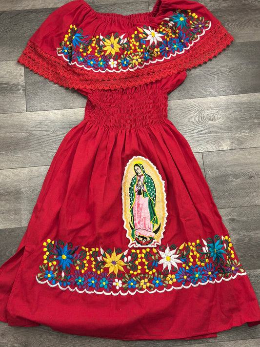 Vestido Mujer Virgen De Guadalupe