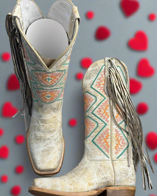 Fringe Bone Boot