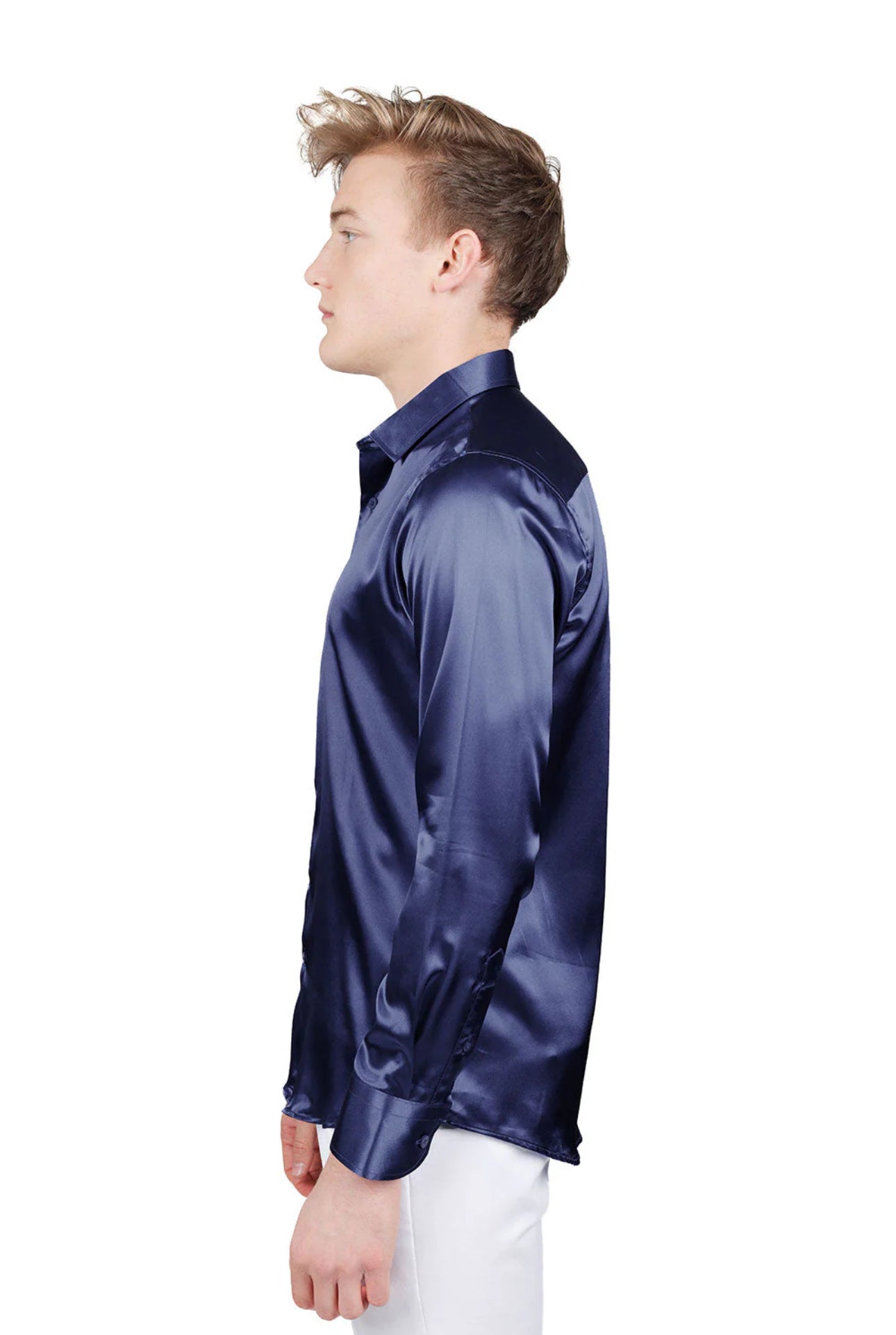 Solid Satin Shirt