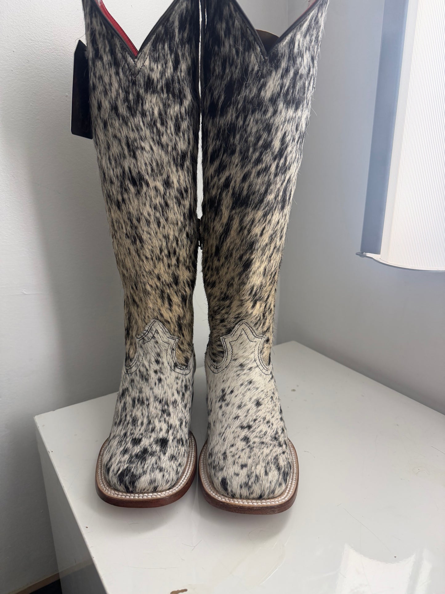 Tall Cowhide Boots 0017