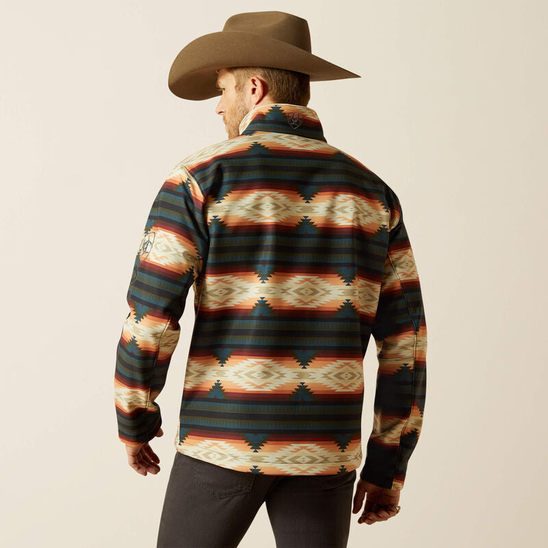 Ariat Logo Softshell Jacket: Red Southwest