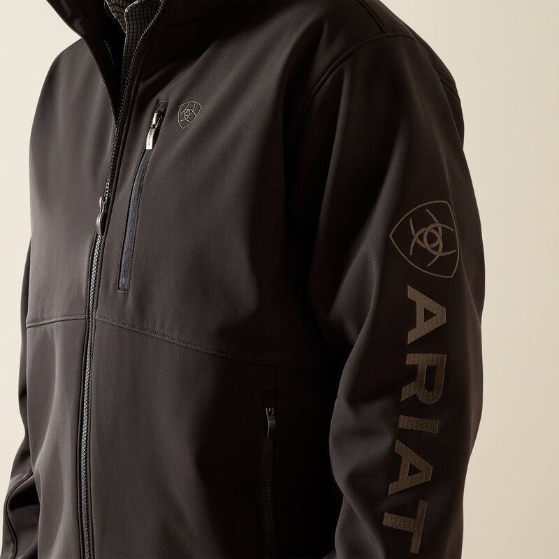 Ariat Logo Softshell Jacket: Phantom