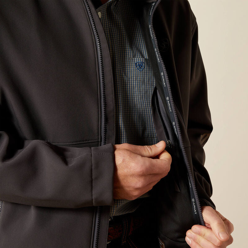 Ariat Logo Softshell Jacket: Phantom