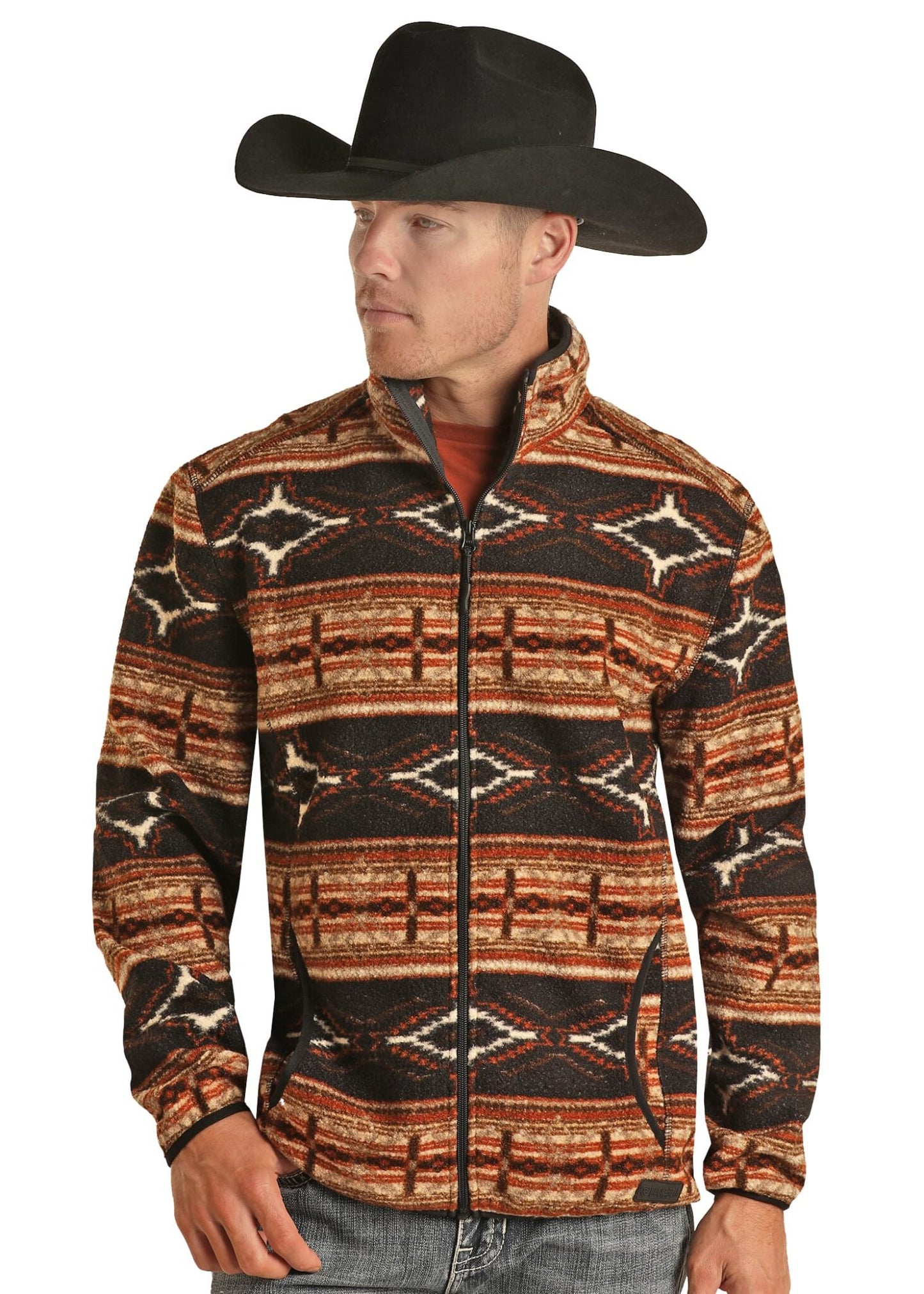 Rock & Roll Aztec Berber Fleece