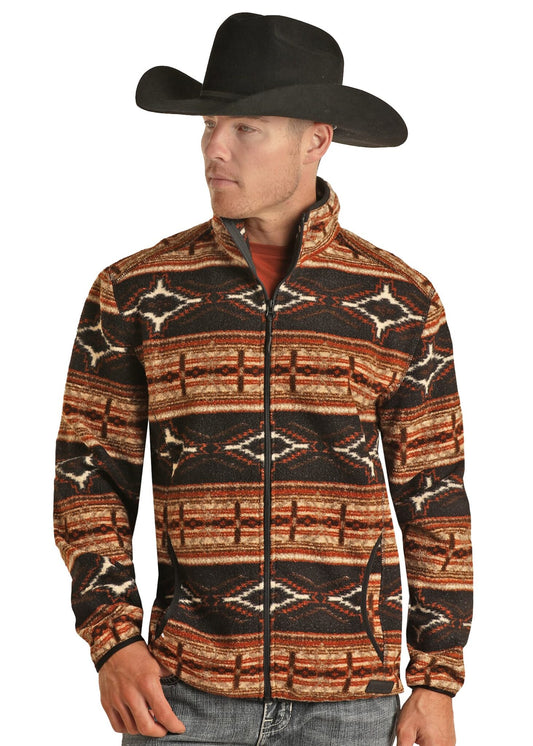 Rock & Roll Aztec Berber Fleece