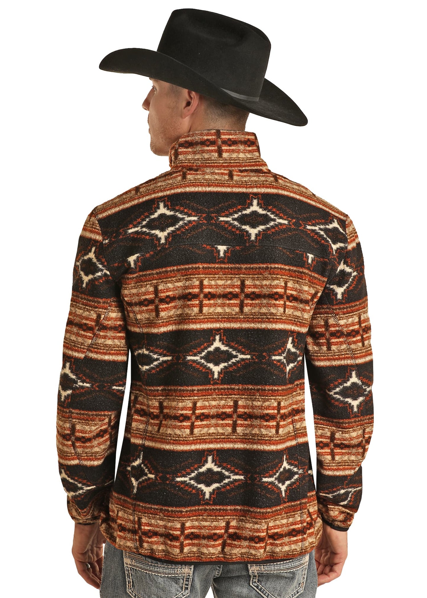 Rock & Roll Aztec Berber Fleece