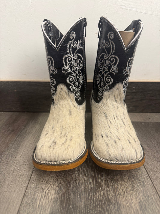 Kids Cowhide Boots
