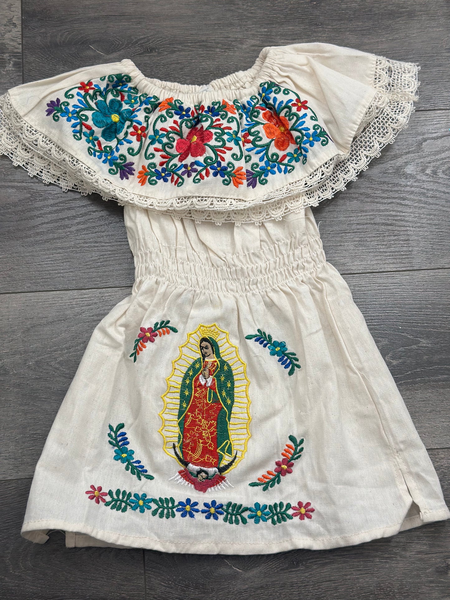 Vestido Niña Virgen De Guadalupe