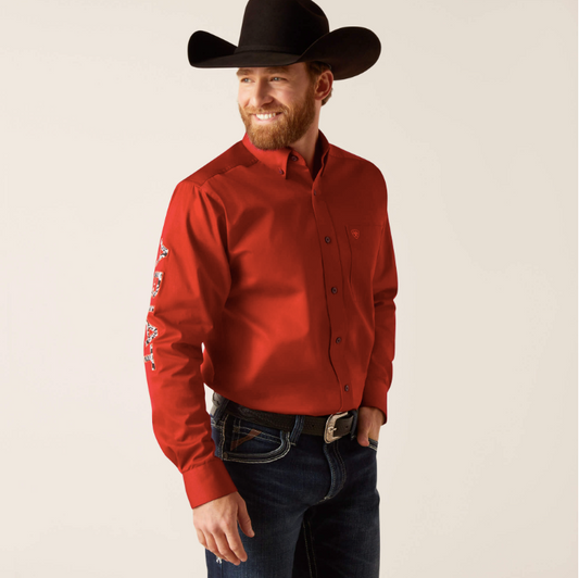 Cranberry Team Logo Twill Classic Fit Shirt