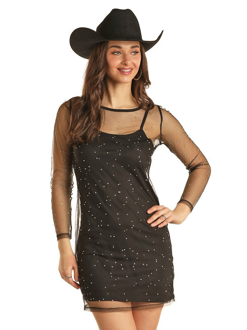 Rock & Roll Mech Rhinestone Dress