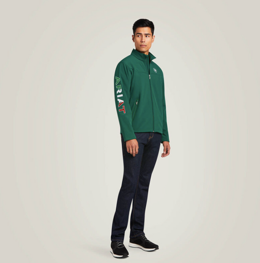 Ariat Mexico Logo Softshell (Green)