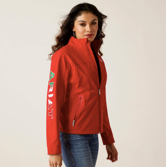 Ariat Mexico Logo Softshell (Red)