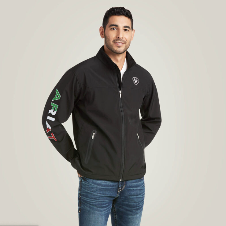 Ariat Mexico Logo Softshell (Black)