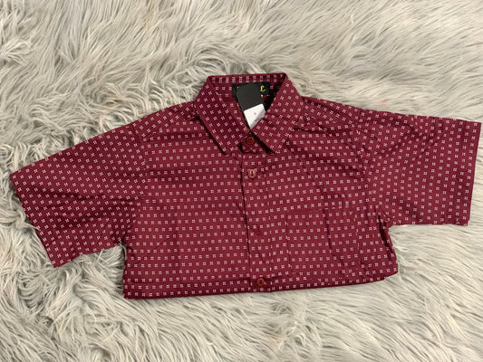 Burgundy Shirt